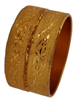 Gold Plated Bangles